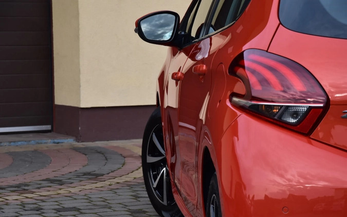 Peugeot 208 cena 34900 przebieg: 54717, rok produkcji 2018 z Janów Lubelski małe 704